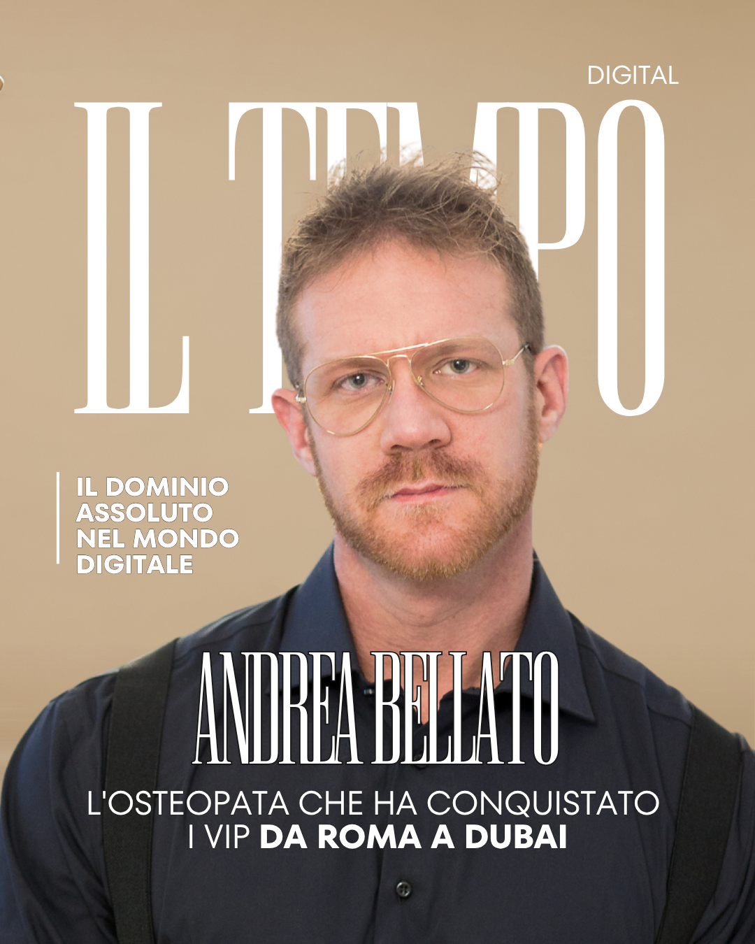 Articolo di Il Tempo dedicato ad Andrea Bellato